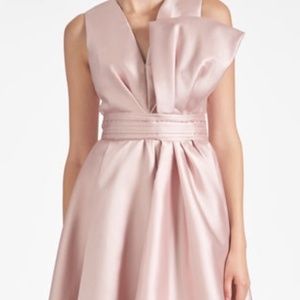 Gorgeous Sachin & Babi silver peony gown